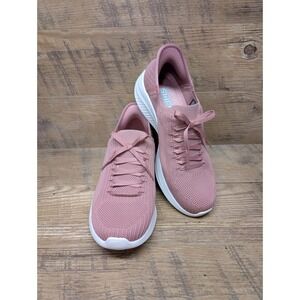 Skechers Slip Ins Women's 9.5‎ Mauve Hands Free Walking Comfort Casual